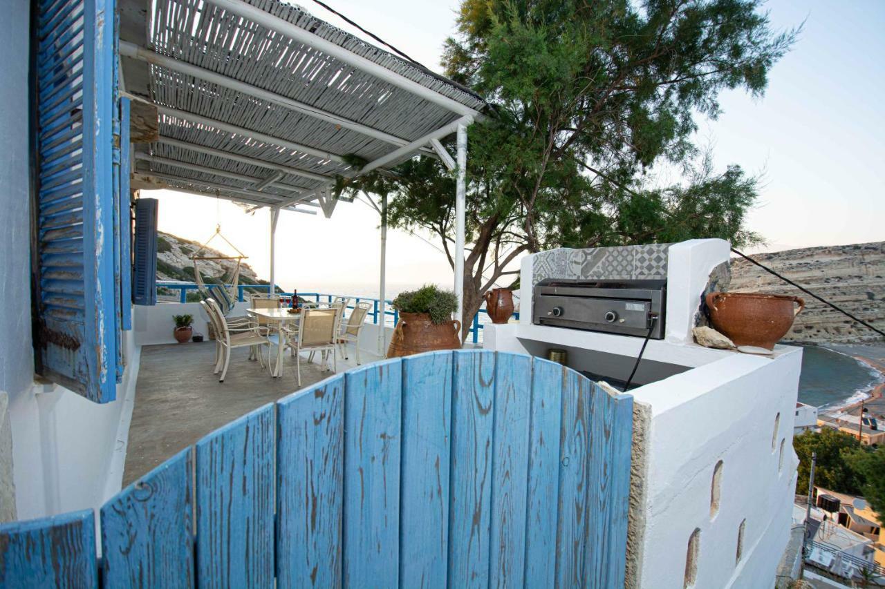 Castri House Matala Exterior foto