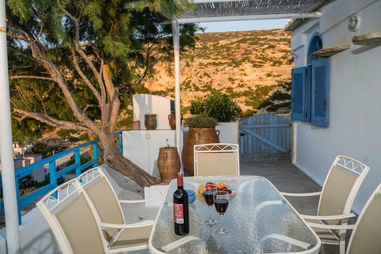 Castri House Matala Exterior foto