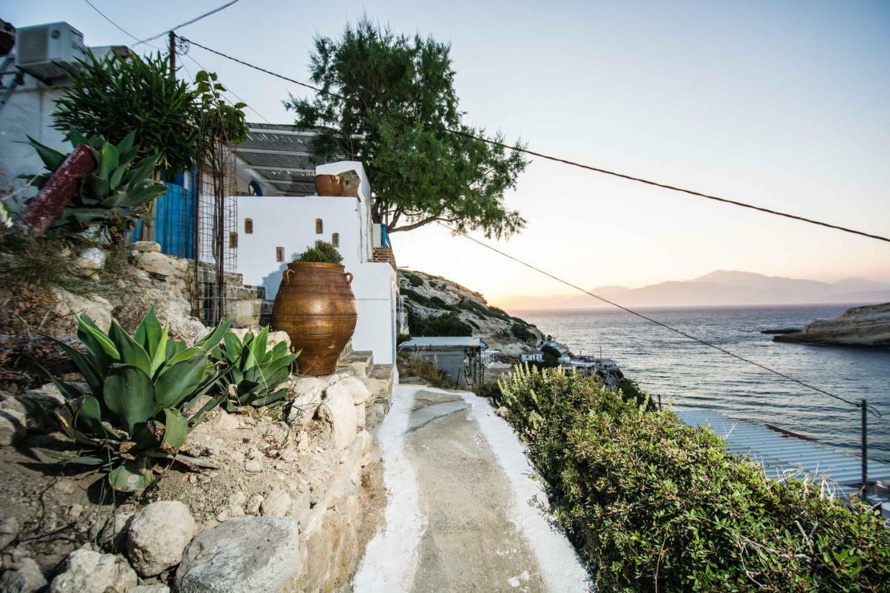 Castri House Matala Exterior foto